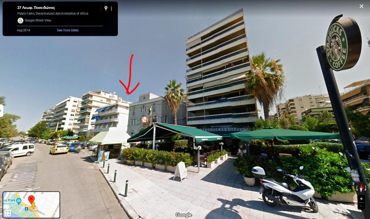 Luxury Seaside Apartment Next To Starbucks Opossite The Beach Park Of Flisvos Αθήνα Εξωτερικό φωτογραφία